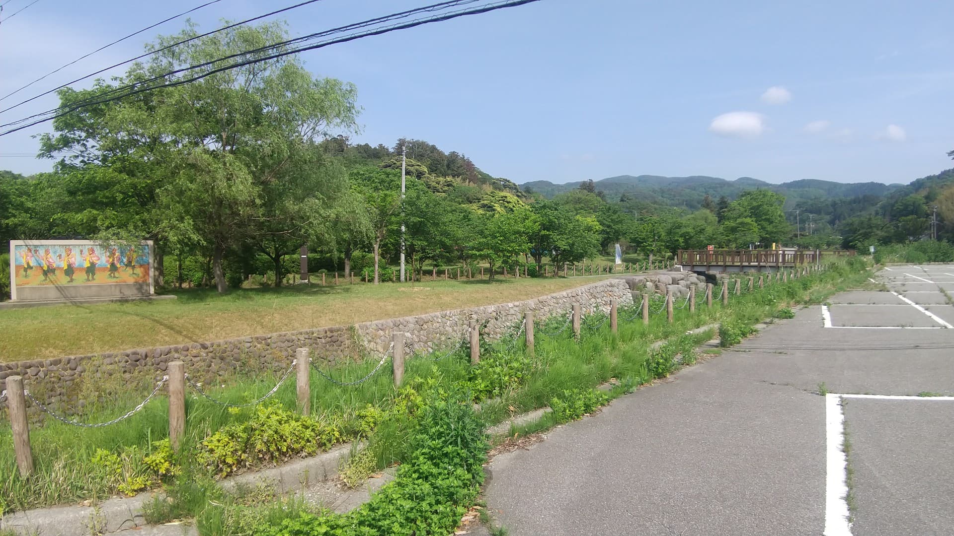 真野公園インターロッキングブロック改修工事の画像