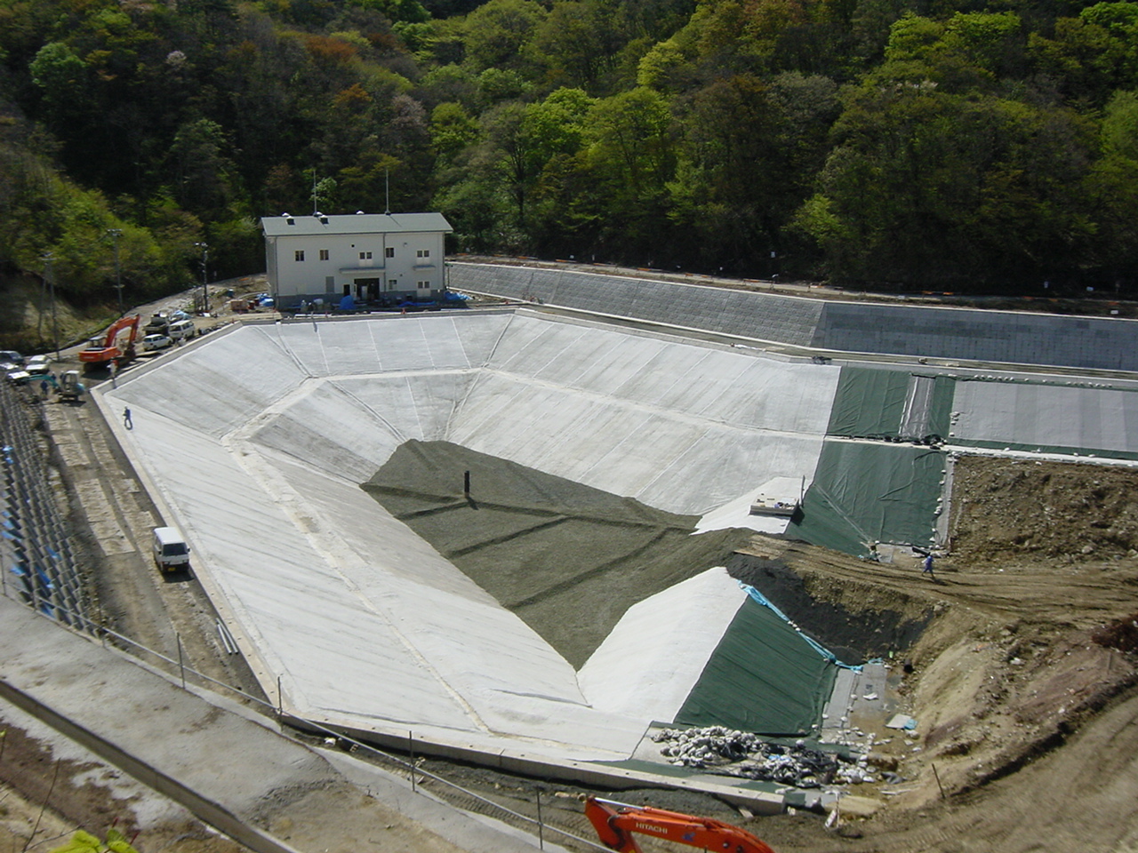 第２号 一般廃棄物最終処分場建設(土木造成)工事の画像