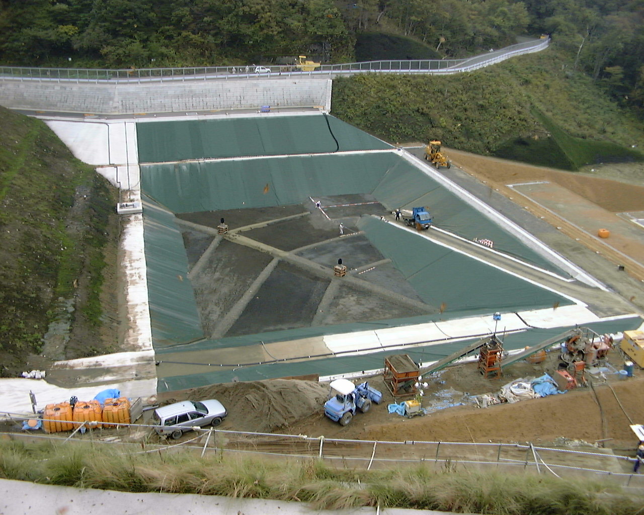 第２号 一般廃棄物最終処分場建設(土木造成)工事の画像