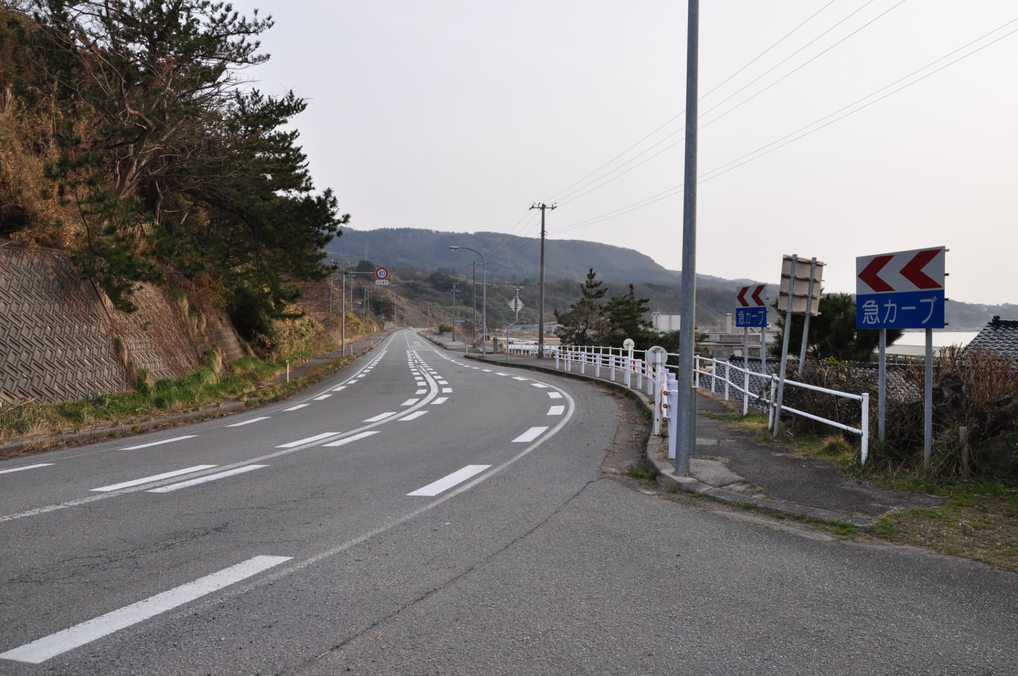 曰350号離島一般国道改築 道路改良工事 長浜区間の画像